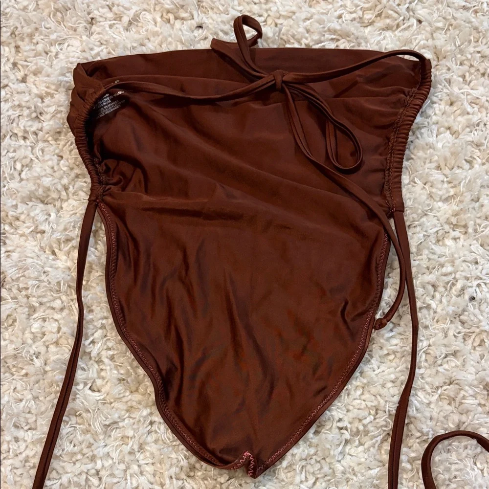 Frankie's Bikinis Brown Bikini Set - Picture 4 of 5